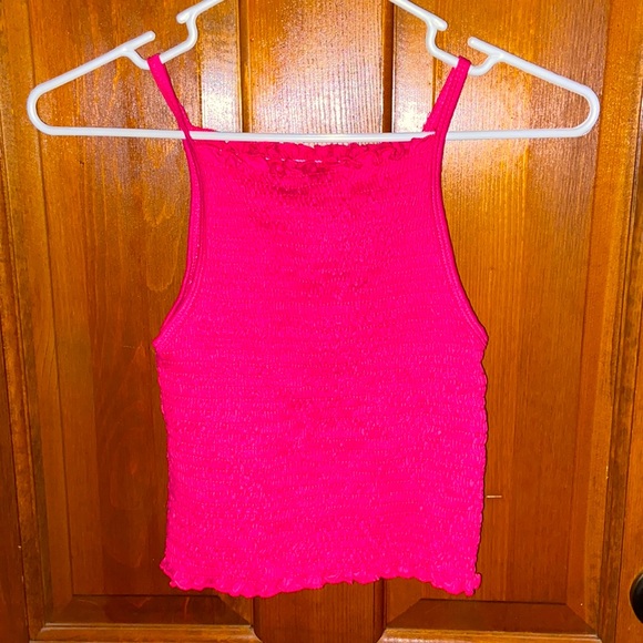 Hot Pink crop top - Picture 1 of 1